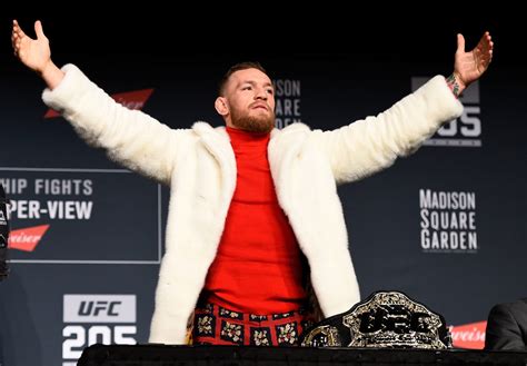 conor mcgregor gucci mink jacket